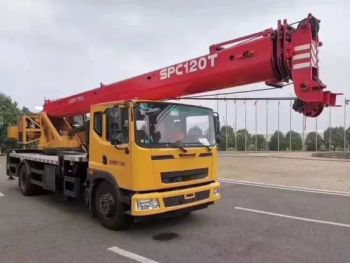 12tons Adjustable Hydraulic System Mobile Crane of Mini Truck Crane Spc120t - Goldzim Engineering Equipment(Shandong)Co., Ltd. - China