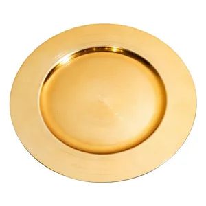 Wholesale Customized High Quality PP Plastic Dinner Charger Plate for Wedding Dinner - Minhou Forao Arts & Crafts Co., Ltd. - China
