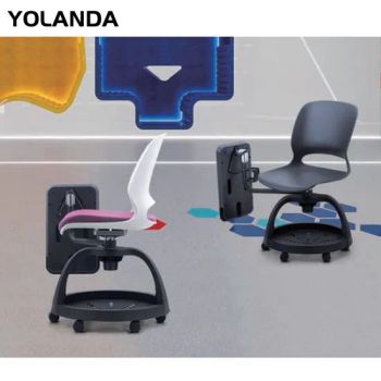 Yolanda Office Training School Furniture Node Classroom Conference Room Chairs Meeting Student Chair with Armrest - Foshan Yolanda Furniture Co., Ltd. - China