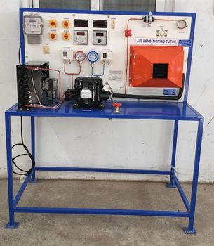 Air Conditioning Tutor, Model Name/Number: HT-14 Phase Multi stage Power Supply 220V Model Name/Number HT-14 Country of Origin Made in - Raghava Durga Technologies - India