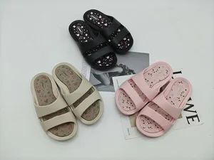 Fashion Double Buckle Ladies Thick Sole Sandals Summer Outdoor Comfortable Slippers - XIAMEN O & C INDUSTRIAL IMP & EXP CO., LTD. - China