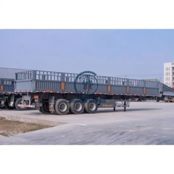 Vehicle Master China Truck Trailer 3/4 Axle 13m 60 Tons Animal Transport Sidewall Fence Cargo Truck Side Tipper Semi Trailer - Shandong Camel Truck Co., Ltd. - China