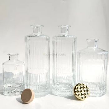 Custom 700ml Wholesale Custom Designed Vodka Whisky Tequila Brandy Spirit Liquor Bottle with Cap - Qingdao Crystal Glass Co., Ltd - China