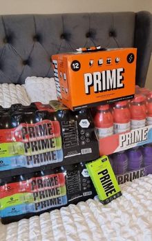 Monster Prime Blue Raspberry Hydration Drink 16.9 Fl oz Low-Fat Dietary Fibre Energy Drink Caffeine Sweet Taste Bottle - PLANETE COMMERCE - France