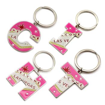 Unique Design Custom Metal Promotional Zinc Alloy Soft Enamel Texas Cowboy Hat Tourism Souvenir Keychains - Zhongshan Rich Gift Limited - China