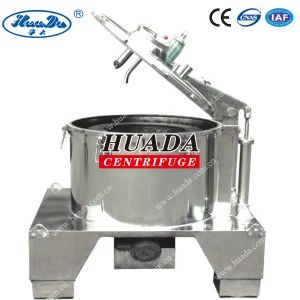 Pbz Series Manual Vertical Top Discharge Food Basket Centrifuge Filtration Equipment - Jiangsu Huada Centrifuge Co., Ltd. - China