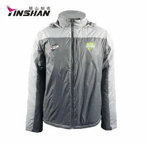 Heat-Transferred Jacket Woven Down Streetwear Clothing Motorcycle Jacket - NINGBO EVER-ECHO TRADING CO., LTD. - China