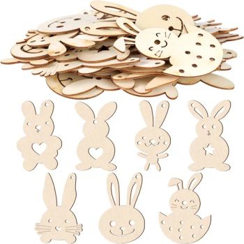Wholesale Easter Party Home Decorations Children's Hand-Painted Eggs Wooden Crafts Pendants - Good Seller Co., Ltd. - China