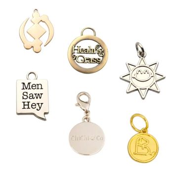 Custom Metal Charm Pendant Jewelry Tag for Necklace Bracelet Decoration - Quanzhou Shishi Xiangminghui Trading Co., Ltd. - China
