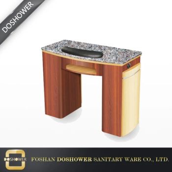Marble Vented Nail Manciure Table for Nail Dryer Station Color White Glass Top No Condition New Certification Ce Model NO. - Foshan Doshower Sanitary Ware Co., Ltd. - China