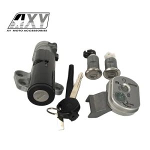 Genuine Motorcycle Parts Starter Switch Ignition Key Lock Set Wh100t-L - GUANGZHOU RICH TECHNOLOGY CO.LTD - China