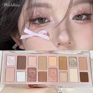 Luxury Vegan Shimmer Eyeshadow Palette Premium Glitter Eyeshadow Makeup Set - Caizi Cosmetics (Zhejiang) Co., Ltd. - China