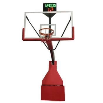 Indoor Fiba Hydraulic Folding Basketball Stand Basketball Equipment Price - Shenzhen LDK Industrial Co., Ltd. - China