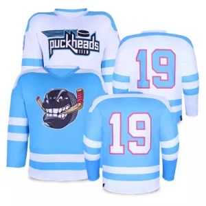 Custom Professional Sportswear Sublimated Reversible Ice Hockey Practice Wear Breathable Authentic Hockey Jerseys with Team Logo - Dongguan Tengxiang Sportswear Co., Ltd. - China