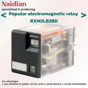 Popular 5A 8-Pin Rxm2lb 2bd Electromagnetic Coil Relay Miniature 220V Relay - Naidian Group Co., Ltd. - China