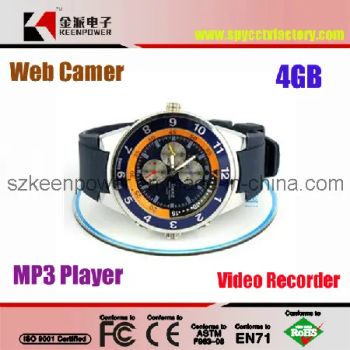 4GB Waterproof Sport Watch Style Camera Digital Voice Recorder - Shenzhen Keenpower Electronic Limited - China