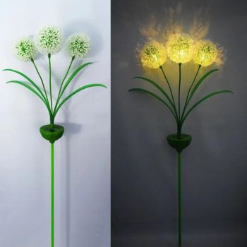 Outdoor Lights Waterproof Solar LED Dandelion Ground Night Lights Bl18469 - Ningbo Ezfocus Co., Ltd. - China