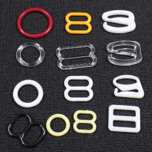 New Design Transparent Black Underwear Accessories Plastic Bra Ring and Slider - Phoenix Flame Holdings Limited - China