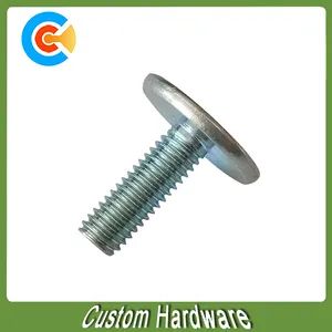 Zinc Plated Flat Round Big Large Head Thumb Screws Grade 8.8 Custom Yes Origin China Trademark CC Head Style Pan Specification - Xiamen Changchun Import & Export Co., Ltd. - China