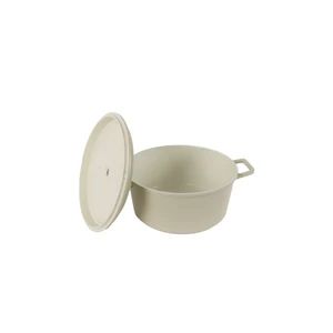 Round 24cm Colorful Enamel Casseroles Pot Non Stick Cookware Aluminum Dutch Oven - Shandong Jiulong Hui Cookware Co., LTD. - China