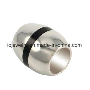 Mens Fashionable Metal Enamel Beads for Bracelet Stainless Steel - Guangzhou IO Jewelry Co., Ltd. - China