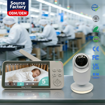 KT-566W 2.4GHz + WiFI Video Baby Monitor Source Factory ODM/OEM - DONGGUAN KAN TSANG ELECTROACOUSTIC TECHNOLOGY CO, LTD. - China