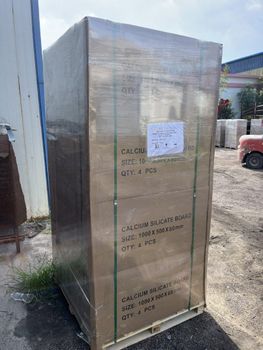 1000c Calcium Silicate Thermal Insulation Board N14/N17 Form bulk solid Weight > 2 kg to 5 kg Delivery Form pallet packing - Laizhou Mingfa Thermal Insulation Material Co., Ltd - China
