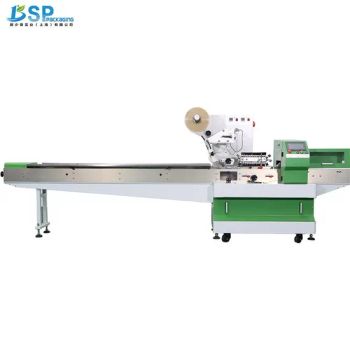 Best Price Pillow Type Flow Pasta Wrap Equipment Automatic Bread Packing Machine Cheese Granola Chocolate Bar Packaging Machine - Shanghai Bsp Packaging Machinery Co., Ltd. - China