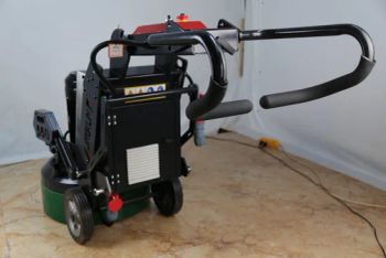 Longshun 550 Manual Concrete Grinder 3Disc 550mm 7.5kw 380V Red 270kg 1Y - Tongling Longshun Environmental Protection Equipment Co., Ltd. - China