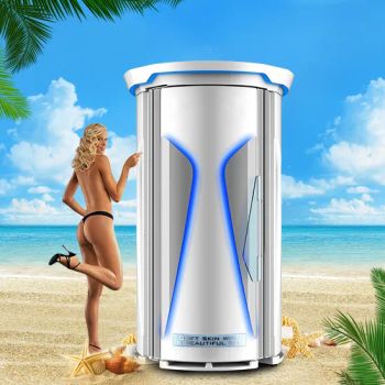 Vertical Beauty Salon Use UV Light Tanning Bed Machine for Whole Body SPA Solarium Machine - Guangzhou Qili Technology Co., Ltd. - China