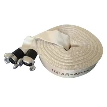 4 Inch Lay Flat Flexible Fire Hose with Couplings - GUANGWEI FIRE FIGHTING SCIE TECH CO., LTD. - China