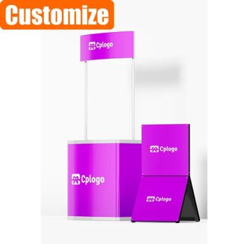 Promotion Table Stand Plastic Counter Advertising Portable ABS PP Table Promotion Table - Shenzhen Osea Technology Co., Ltd. - China