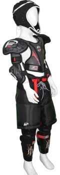 Professional Shin Guards Ice Hockey Field Sport Protective Knee Black - Happiness & Health Technology Limited - China
