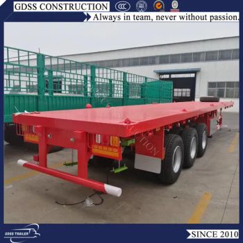 Three Axles 30t Transport Wood Logging Truck Log Semi Trailer - GDSS CONSTRUCTION LIMITED - China