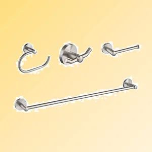 Durable Bathroom Fittings Towel Rack Cloth Hook Sanitary Ware Accessories Bathroom Set - Shengze Industry Limited - China