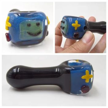 Water Pipe Bees Travel Tobacco Pipes Spoon Cigarette Tubes Glass Water Pipes Dry Herb Accessories Smoking Pipe Hand Pipes - Cangzhou Huaao Glass Products Co., Ltd - China