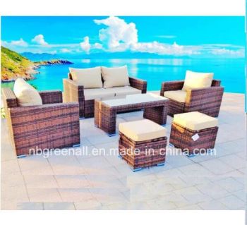 Hot Modern Leisure Rattan/Wicker Garden Sets Home Sofa Outdoor Patio Furniture - Ningbo Greenall Furniture Co., Ltd. - China