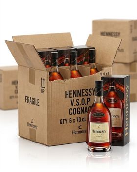 Hennessy V.S.O.P Cognac 70 cL 40% Alcohol – World-Renowned French Cognac Featuring Harmonious Blend of Aged Eaux-de-Vie with Smooth Notes of Vanilla, Toasted Oak and Spice, Designed for Elegant Sipping, Premium Cocktails, Luxury Events, Gift Boxes and Fine Spirit Enthusiasts Seeking Authentic Cognac Craftsmanship. - agroturaspzoo - Poland