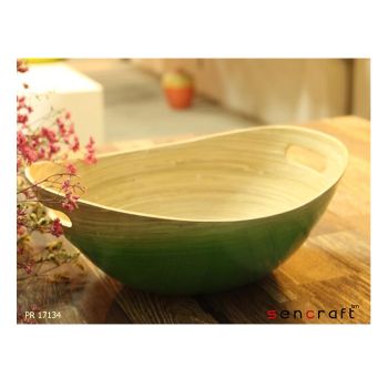 crafts bamboo bowls, handicraft bamboo; handmade bamboo, Vietnamese coiled bamboo lacquer bowl - SIMEX CO ., LTD - Vietnam