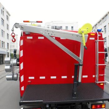 Mini Foldable Jib Crane 400kg 500kg Portable Lifter for Trailer Vehicle-Mounted Crane - Yangzhou Aketaylor Hoisting Technology Co., Ltd. - China