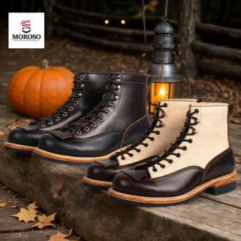 Hot Sale British Vintage Goodyear Welted Mens Boots Casual Genuine Leather Martin Boots for Men - Jinjiang Moroso E-commerce Co., Ltd. - China