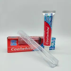 Custom Travel Toothbrush Kit Toothpaste 1Y MOQ100 - Yangzhou Top Daily Chemical Co., Ltd. - China
