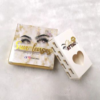Wholesale Custom Beauty Cosmetics Contact Lenses Simple Eye Care Contact Lenses Box - Moyan Industry And Trade Co., Ltd - China