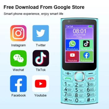 2.8" 4G LTE Touch Mobile Android 4G LTE Smart Cell Feature Phone - Shenzhen Vitek Electronics Co., Ltd. - China