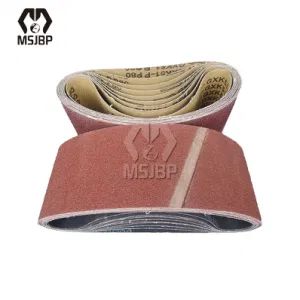 Msjbp Flexible Abrasive Belt China Distributors 150 / 240 / 400 Grits Grinder Sanding Belt Tx33 Aluminum Oxide Abrasive Metalworking Sanding Belts - Urumqi Chuniu Abrasive Co., Ltd - China