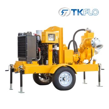 Movable Emergency Flood Control Diesel Engine Self-Priming Water Well Point Dewatering Pump - Shanghai Tongke Flow Technology Co., Ltd. - China