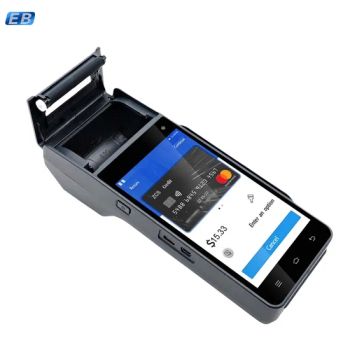 PH-90 Smart POS Device with 5'' Display Dual Cameras Thermal Printing NFC Payments Android 7.1 OS Handheld Payment System - EB International Group Limited - China