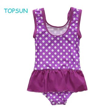 Wholesale Printed Toddler Children Garments Product Beach Wear Kids One Piece Girls Swimwear - XIAMEN TOPSUN APPAREL CO., LTD. - China