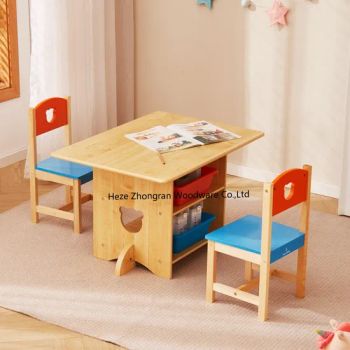 Kids Furniture Wooden Activity Furniture Montessori Table and Chair - Heze Zhongran Woodware Co., Ltd - China
