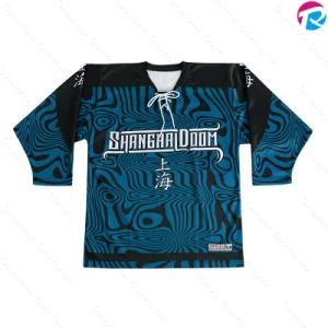 Stitched Number Hockey Jersey Sublimation Printing Ice Hockey Wear with Custom Design - Dongguan Tengxiang Sportswear Co., Ltd. - China